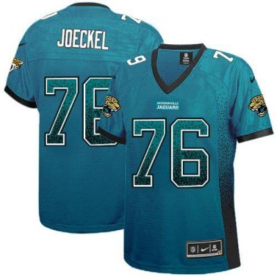 Jerseys Factory Cheap Nike Jaguars #76 Luke Joeckel Teal Green T