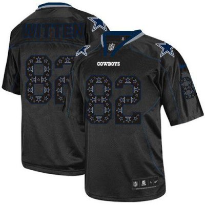 Jerseys Factory Cheap Nike Cowboys #82 Jason Witten New Lights O