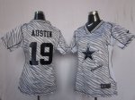Jerseys Factory Cheap Nike Cowboys #19 Miles Austin Zebra Women'