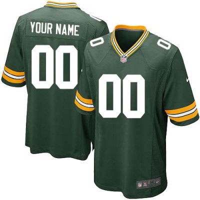 Jerseys Factory Cheap Nike Green Bay Packers Customized Green Em