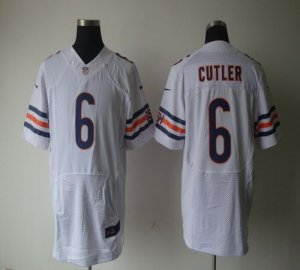 Jerseys Factory Cheap Nike Bears #6 Jay Cutler White Men's Stitc