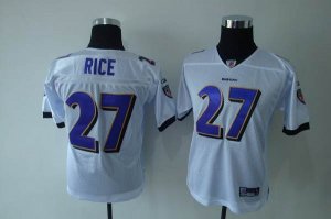 Jerseys Factory Cheap Ravens #27 Ray Rice White Stitched NFL Jer