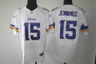 Jerseys Factory Cheap Nike Vikings #15 Greg Jennings White Men's