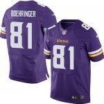 Jerseys Factory Cheap Nike Vikings #81 Moritz Boehringer Purple