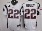Jerseys Factory Cheap Nike Patriots #22 Stevan Ridley White With