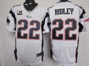 Jerseys Factory Cheap Nike Patriots #22 Stevan Ridley White With