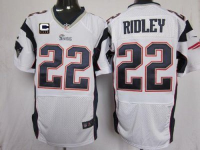 Jerseys Factory Cheap Nike Patriots #22 Stevan Ridley White With