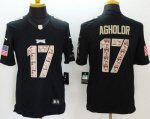 Jerseys Factory Cheap Nike Eagles #17 Nelson Agholor Black Men's