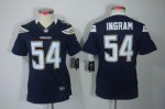 Jerseys Factory Cheap Nike Chargers #54 Melvin Ingram Navy Blue