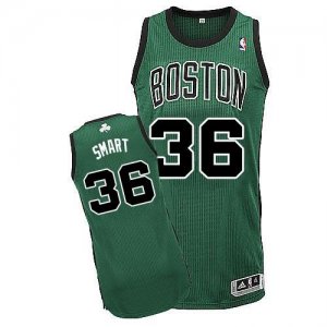 Jerseys Factory Cheap Revolution 30 Celtics #36 Marcus Smart Gre