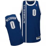 Jerseys Factory Cheap Thunder #0 Russell Westbrook Blue Alternat
