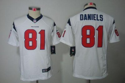 Jerseys Factory Cheap Nike Texans #81 Owen Daniels White Youth E