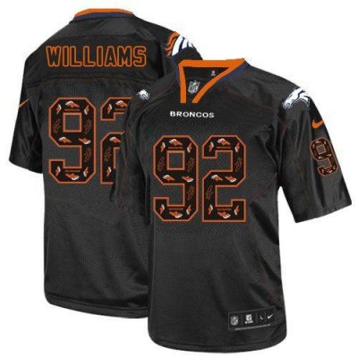 Jerseys Factory Cheap Nike Broncos #92 Sylvester Williams New Li