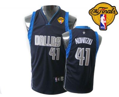 Jerseys Factory Cheap Mavericks 2011 Finals Patch #41 Dirk Nowit