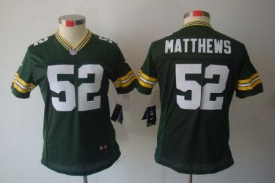 Jerseys Factory Cheap Nike Packers #52 Clay Matthews Green Team