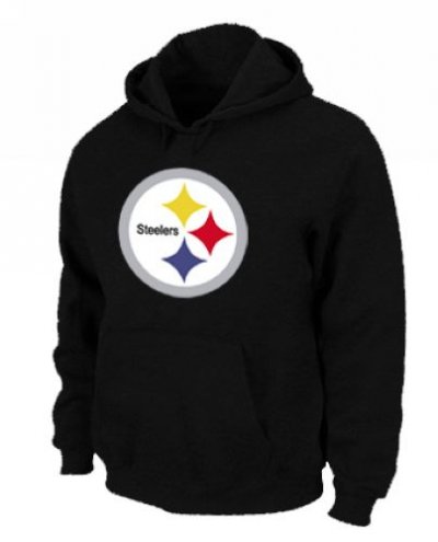 Jerseys Factory Cheap Pittsburgh Steelers Logo Pullover Hoodie B