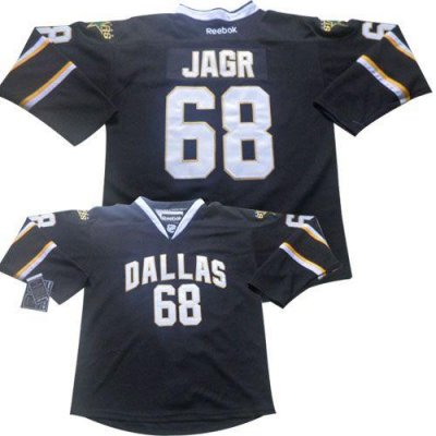 Jerseys Factory Cheap Stars #68 Jaromir Jagr Embroidered Black N