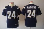 Jerseys Factory Cheap Nike Chargers #24 Ryan Mathews Navy Blue T