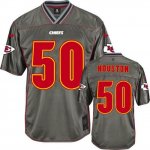 Jerseys Factory Cheap Nike Chiefs #50 Justin Houston Grey Men's