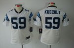 Jerseys Factory Cheap Nike Panthers #59 Luke Kuechly White Women
