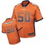 Jerseys Factory Cheap Nike Bears #50 Mike Singletary Orange Alte