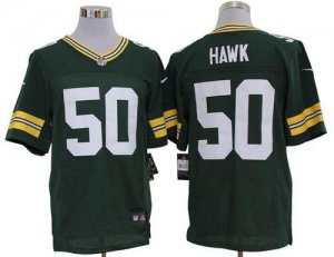 Jerseys Factory Cheap Nike Packers #50 A.J. Hawk Green Team Colo