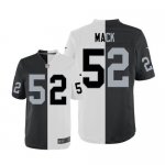 Jerseys Factory Cheap Nike Raiders #52 Khalil Mack White/Black M