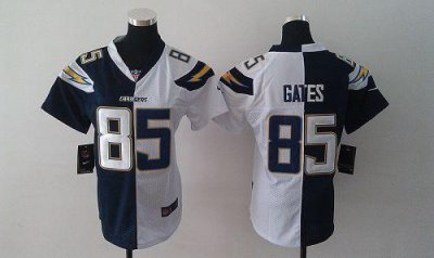 Jerseys Factory Cheap Nike Chargers #85 Antonio Gates Navy Blue/