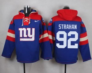 Jerseys Factory Cheap Nike Giants #92 Michael Strahan Royal Blue