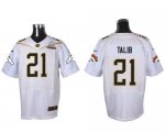 Jerseys Factory Cheap Nike Broncos #21 Aqib Talib White 2016 Pro