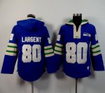 Jerseys Factory Cheap Seattle Seahawks #80 Steve Largent Light B