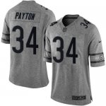 Jerseys Factory Cheap Nike Bears #34 Walter Payton Gray Men's St