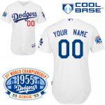 Jerseys Factory Cheap Dodgers Personalized Authentic White w/195