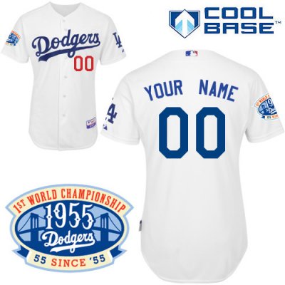 Jerseys Factory Cheap Dodgers Personalized Authentic White w/195