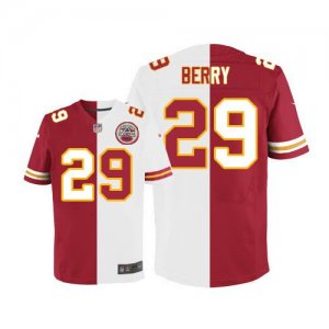 Jerseys Factory Cheap Nike Chiefs #29 Eric Berry Red/White Men's