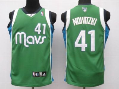 Jerseys Factory Cheap Mavericks #41 Dirk Nowitzki Stitched NBA G
