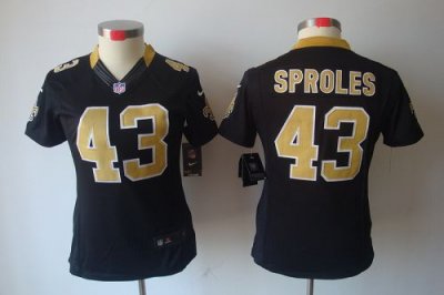Jerseys Factory Cheap Nike Saints #43 Darren Sproles Black Team