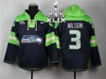 Jerseys Factory Cheap Nike Seahawks #3 Russell Wilson Navy Blue