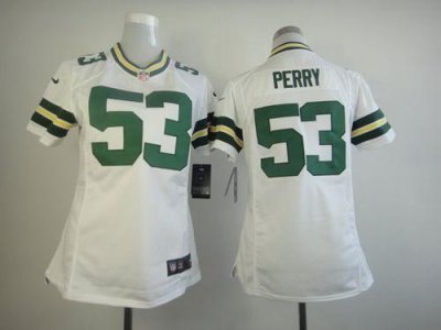 Jerseys Factory Cheap Nike Packers #53 Nick Perry White Women's