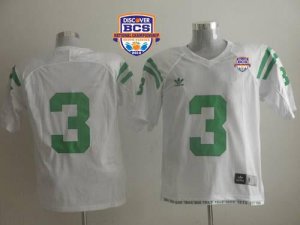 Jerseys Factory Cheap Dame #3 Joe Montana White 2013 BCS Nationa
