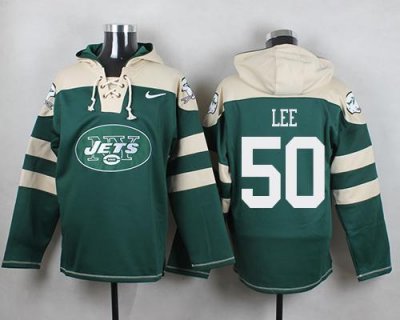 Jerseys Factory Cheap Nike Jets #50 Darron Lee Green Player Pull