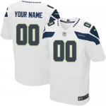 Jerseys Factory Cheap Nike Seattle Seahawks Customized White Emb