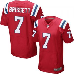 Jerseys Factory Cheap Nike Patriots #7 Jacoby Brissett Red Alter