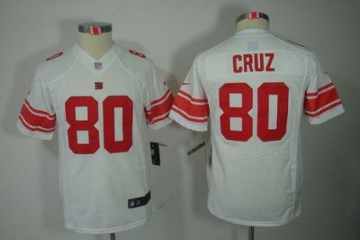 Jerseys Factory Cheap Nike Giants #80 Victor Cruz White Youth Em
