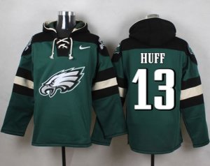 Jerseys Factory Cheap Nike Eagles #13 Josh Huff Midnight Green P