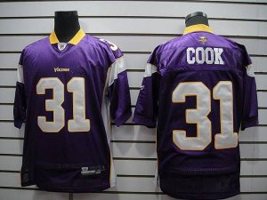 Jerseys Factory Cheap Vikings #31 Chris Cook Purple Stitched NFL