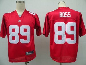 Jerseys Factory Cheap Giants #89 Kevin Boss Red Stitched NFL Jer