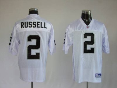 Jerseys Factory Cheap Raiders JaMarcus Russell #2 Stitched White