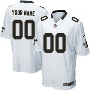 Jerseys Factory Cheap Nike New Orleans Saints Customized White E