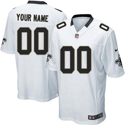 Jerseys Factory Cheap Nike New Orleans Saints Customized White E